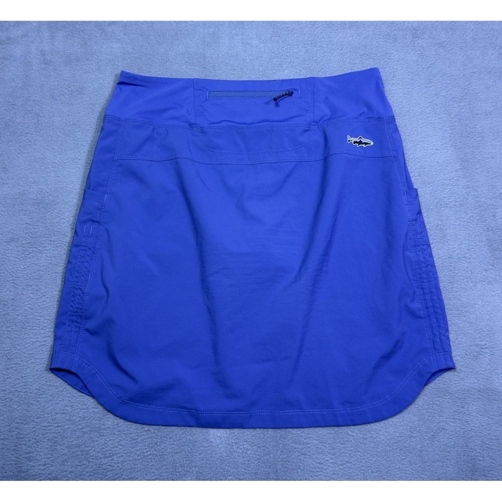 Patagonia Skort Skirt Womens S Cobalt Blue Hiking Trail Outdoor Stretch Gorpcore